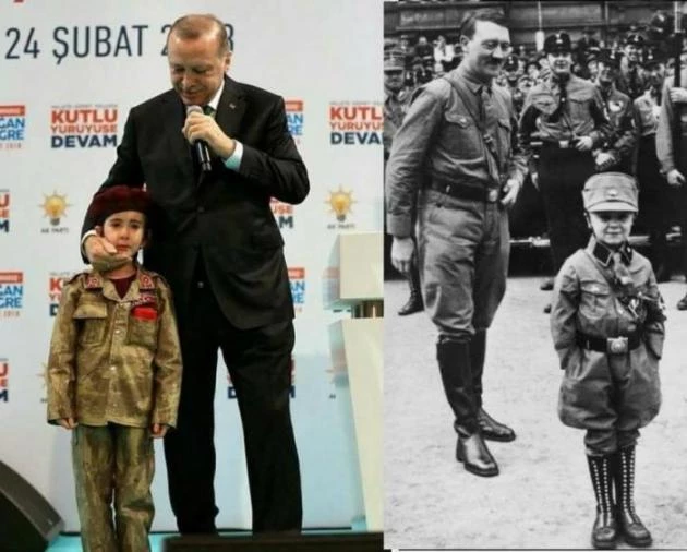 Ερντογάν… όπως λέμε Χίτλερ: Η φωτογραφία που κάνει το γύρο του διαδικτύου!